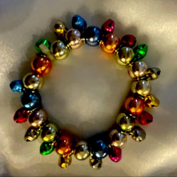 Bell Elastic Bracelet for Women or Kids - Picture 1 of 1